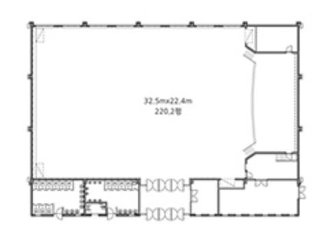 유스대강당 평면도