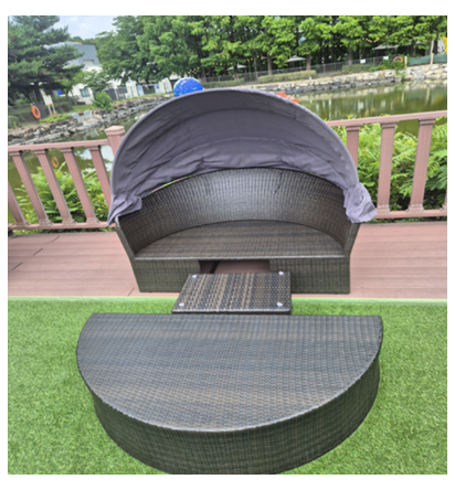 원형 패밀리베드