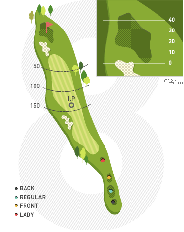 남코스 8번홀