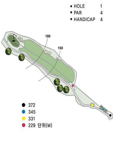 서코스 1번홀